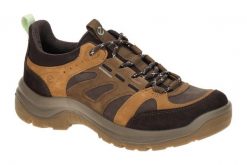 Damskie buty trekkingowe Ecco. Czarne buty trekkingowe ECCO, z gumy, bez zapięcia. Za 687.70 zł.