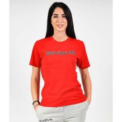 Givova Czerwony T-shirt Bawełniany 3XS - Oddychający i Trwały. Czerwone t-shirty Givova, xs, bez wzorów, z bawełny, eleganckie, bez kołnierzyka, bez ramiączek. Za 52.75 zł.