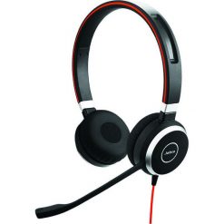 Słuchawki nauszne JABRA Evolve 40 UC Czarny. Czarne słuchawki nauszne JABRA. Za 349.00 zł.