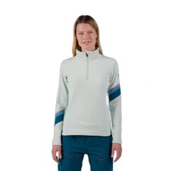 Damski polar 1/2 zip Rossignol Strawpile. Niebieskie bluzy z polaru Rossignol, l, bez wzorów, z polaru, narciarskie. Za 289.99 zł.