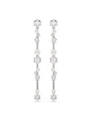 Swarovski Kolczyki Constella 5705614 Srebrny. Szare kolczyki Swarovski, metalowe. Za 539.99 zł.