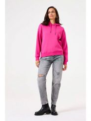 Garcia Bluza w kolorze różowym rozmiar: M. Różowe bluzy Garcia, m, bez wzorów, z bawełny, z kapturem. Za 234.45 zł.