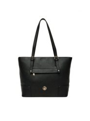 Beverly Hills Polo Club Torebka CEO-BHPC-C-007-08 Czarny. Czarne shopper bag Beverly Hills Polo Club, bez wzorów, z materiału, bez dodatków. Za 249.99 zł.