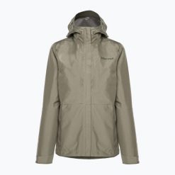 Kurtka przeciwdeszczowa damska Marmot Minimalist Gore Tex. Brązowe kurtki Marmot, xs, bez wzorów, z gore-texu, bez kaptura. Za 559.99 zł.