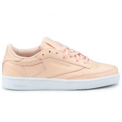 Buty Reebok Club C 85 Patent W BS9778 różowe. Czerwone buty treningowe bez wzorów, z materiału, bez zapięcia, Reebok Club. Za 544.84 zł.
