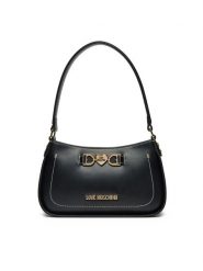 LOVE MOSCHINO Torebka JC4062PP1ML1100A Czarny. Czarne torebki klasyczne Love Moschino, bez wzorów, ze skóry, bez dodatków. Za 1,159.00 zł.