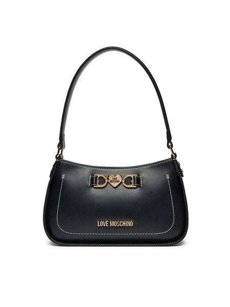 LOVE MOSCHINO Torebka JC4062PP1ML1100A Czarny. Czarne torebki klasyczne Love Moschino, bez wzorów, ze skóry, bez dodatków. Za 1,159.00 zł.