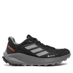Buty do biegania adidas. Czarne buty do biegania adidas, bez wzorów, z gore-texu, bez zapięcia, do biegania, adidas terrex, gore-tex. Za 409.99 zł.