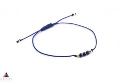 Bransoletka Szczęścia Szafir. Niebieskie bransoletki Brazi druse jewelry, z szafirem, srebrne. Za 69.00 zł.