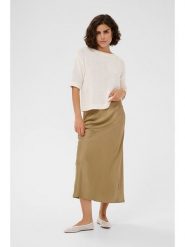 Kaffe Spódnica w kolorze oliwkowym rozmiar: 34. Brązowe spódnice Kaffe, na co dzień, bez wzorów, midi, proste. Za 165.99 zł.