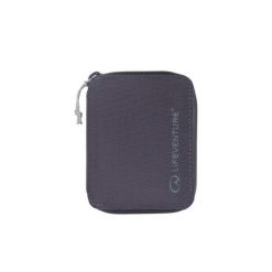 Portfel turystyczny RFiD Bi-Fold Wallet Recycled. Niebieskie portfele Lifeventure, bez wzorów. Za 87.99 zł.