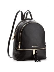MICHAEL Michael Kors Plecak Rhea Zip 30S5GEZB1L Czarny. Czarne plecaki MICHAEL Michael Kors, bez wzorów, ze skóry, bez dodatków. Za 1,029.00 zł.