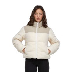 Damski krótki polar Urban Classics. Białe bluzy z polaru Urban Classics, bez wzorów, z polaru. Za 337.00 zł.