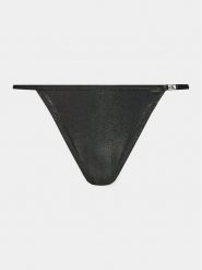 Calvin Klein Swimwear Dół od bikini KW0KW02252 Czarny. Czarne bikini Calvin Klein Swimwear, bez wzorów, z syntetyku. Za 79.99 zł.