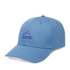 Czapka z daszkiem Quiksilver. Niebieskie czapki z daszkiem Quiksilver, bez wzorów. Za 79.99 zł.