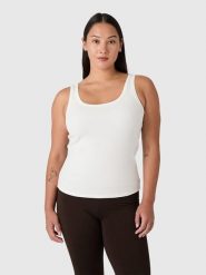 Les Lunes Top "Chloee" w kolorze białym rozmiar: XL. Białe topy Les Lunes, s, bez wzorów, z wiskozy, klasyczne, bez kołnierzyka, bez ramiączek. Za 82.99 zł.