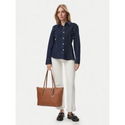 Torebka MICHAEL Michael Kors. Brązowe shopper bag MICHAEL Michael Kors, bez wzorów, bez dodatków. Za 1,239.00 zł.