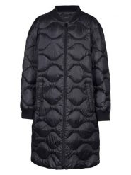 Herrlicher Płaszcz pikowany w kolorze czarnym rozmiar: S. Czarne płaszcze Herrlicher, s, bez wzorów, bez kaptura. Za 217.99 zł.