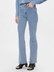 Tommy Jeans Jeansy Sylvia Hgh Flr Cg4239 DW0DW17293 Granatowy Regular Fit. Niebieskie jeansy Tommy Jeans, bez wzorów, z bawełny. Za 249.99 zł.