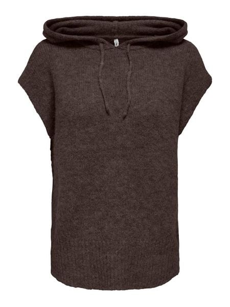 ONLY Sweter w kolorze brązowym rozmiar: L. Brązowe swetry ONLY, l, bez wzorów, bez ramiączek. Za 100.45 zł.