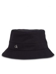 Calvin Klein Kapelusz Monogram Bucket K60K612913 Czarny. Czarne kapelusze Calvin Klein, bez wzorów, z bawełny. Za 159.99 zł.