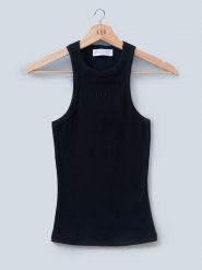 LeGer Top "Dena" w kolorze czarnym rozmiar: 42. Czarne topy sportowe LeGer, bez wzorów. Za 113.63 zł.