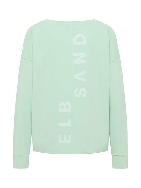 ELBSAND Bluza "Riane" w kolorze miętowym rozmiar: XL. Zielone bluzy ELBSAND, xl, bez wzorów, bez ramiączek, bez kaptura. Za 179.64 zł.