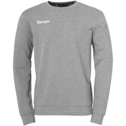 Sweter treningowy Kempa. Szare swetry Kempa, bez wzorów, sportowe, bez ramiączek. Za 190.00 zł.