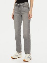 Tommy Hilfiger Jeansy Classic WW0WW43704 Szary Straight Fit. Szare jeansy Tommy Hilfiger, bez wzorów, z bawełny. Za 319.99 zł.