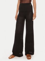 TWINSET Spodnie materiałowe 241TT3163 Czarny Slim Fit. Czarne spodnie materiałowe Twinset, bez wzorów, z materiału. Za 579.99 zł.