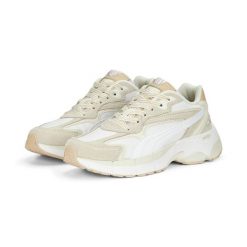 Buty Sportowe Damskie Puma Teveris Nitro. Białe buty sportowe lifestyle Puma, bez wzorów, bez zapięcia, trekkingowe. Za 280.99 zł.