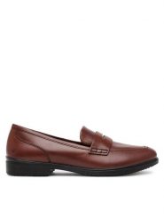 ECCO Mokasyny Dress Classic 15 20980301053 Brązowy. Brązowe mokasyny ECCO, bez wzorów, ze skóry. Za 389.99 zł.
