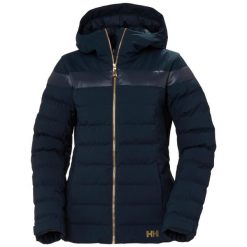 Damska kurtka puchowa Helly Hansen Imperial. Niebieskie kurtki narciarskie Helly Hansen, na zimę, bez wzorów, z puchu, bez kaptura, narciarskie. Za 1,306.50 zł.