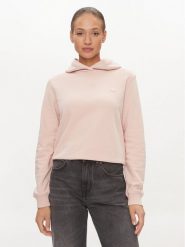 Calvin Klein Jeans Bluza Embro Badge J20J223227 Różowy Regular Fit. Czerwone bluzy Calvin Klein Jeans, xs, bez wzorów, z bawełny, bez kaptura. Za 239.99 zł.