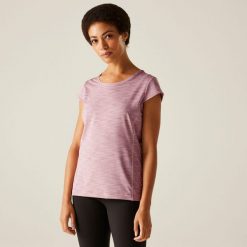 Hyperdimension II damska koszulka. Czerwone t-shirty sportowe Regatta, bez wzorów, bez ramiączek, trekkingowe. W wyprzedaży za 100.00 zł.