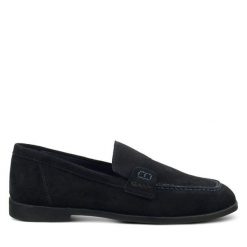 Mokasyny Gant. Niebieskie mokasyny Gant, bez wzorów. Za 479.99 zł.