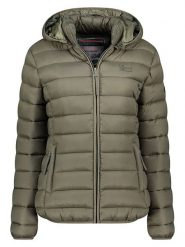 Geographical Norway Kurtka pikowana "Atichoko" w kolorze khaki rozmiar: XXL. Brązowe kurtki Geographical Norway, xxl, bez wzorów, bez kaptura. Za 162.11 zł.