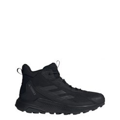 Buty Terrex Anylander Mid Rain.Rdy Hiking. Brązowe buty trekkingowe adidas, z materiału, bez zapięcia. Za 439.00 zł.