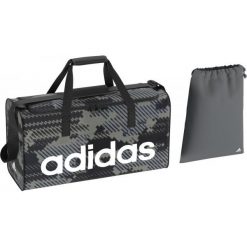 Adidas Torba Sportowa Lin Per Tb M Gr Vista Grey/Black/White M. Torby podróżne marki adidas. W wyprzedaży za 105.00 zł.