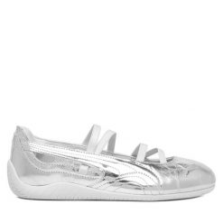 Baleriny Puma. Szare baleriny Puma, bez wzorów, bez obcasa, bez zapięcia. Za 399.99 zł.