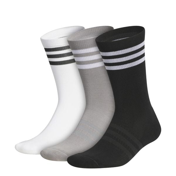 SKARPETY DO ŁYDKI 3 PARY. Skarpetki adidas, bez wzorów, z bawełny. Za 99.95 zł.