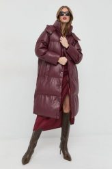 Guess kurtka kolor brązowy zimowa. Brązowe kurtki Guess, na zimę, l, z aplikacjami, z tkaniny, bez kaptura. W wyprzedaży za 712.99 zł.