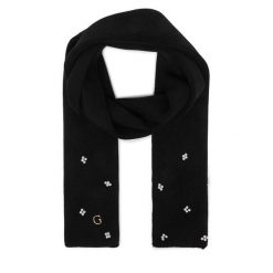 Szalik Guess. Czarne szaliki i kominy Guess, z aplikacjami. Za 234.99 zł.