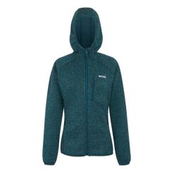 Bluza Polarowa Damska Z Kapturem Newhill. Niebieskie bluzy z kapturem Regatta, na zimę, bez wzorów, z polaru, z kapturem, trekkingowe. Za 127.99 zł.