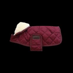 Płaszcz dla psa Kentucky Original 160g. Czerwone płaszcze KENTUCKY HORSEWEAR, l, bez wzorów, z futra, eleganckie, bez kaptura. Za 399.00 zł.