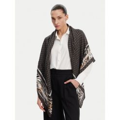Chusta Guess. Czarne chusty Guess, z aplikacjami. Za 249.99 zł.