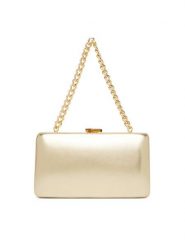 LAUREN RALPH LAUREN Torebka 431P15648001 Złoty. Żółte kopertówki Lauren Ralph Lauren, bez wzorów, ze skóry, bez dodatków. Za 1,499.00 zł.