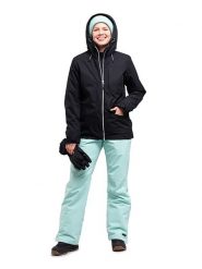 Icepeak Kurtka narciarska "Cathay" w kolorze czarnym rozmiar: 44. Czarne kurtki narciarskie Icepeak, bez wzorów, bez kaptura, narciarskie. Za 291.25 zł.