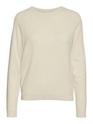 Vero Moda Sweter w kolorze beżowym rozmiar: XS. Brązowe swetry Vero Moda, xs, bez wzorów, bez ramiączek. Za 48.28 zł.