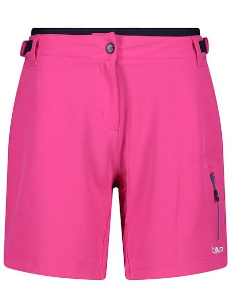 CMP Szorty kolarskie 3w1 w kolorze różowo-czarnym rozmiar: 42. Czarne szorty sportowe CMP, bez wzorów, z materiału, rowerowe. Za 154.07 zł.